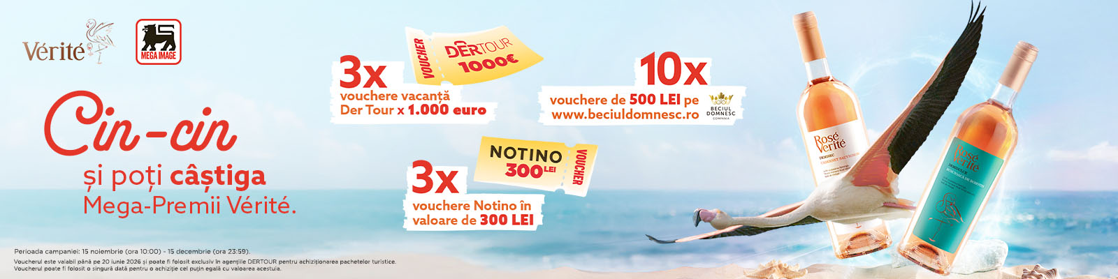 Concurs Vérité la Mega Image – Înscrie-te până la 15 decembrie 2025