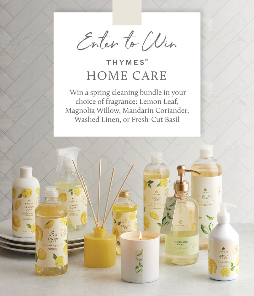 Enter to WIN Thymes Home Care