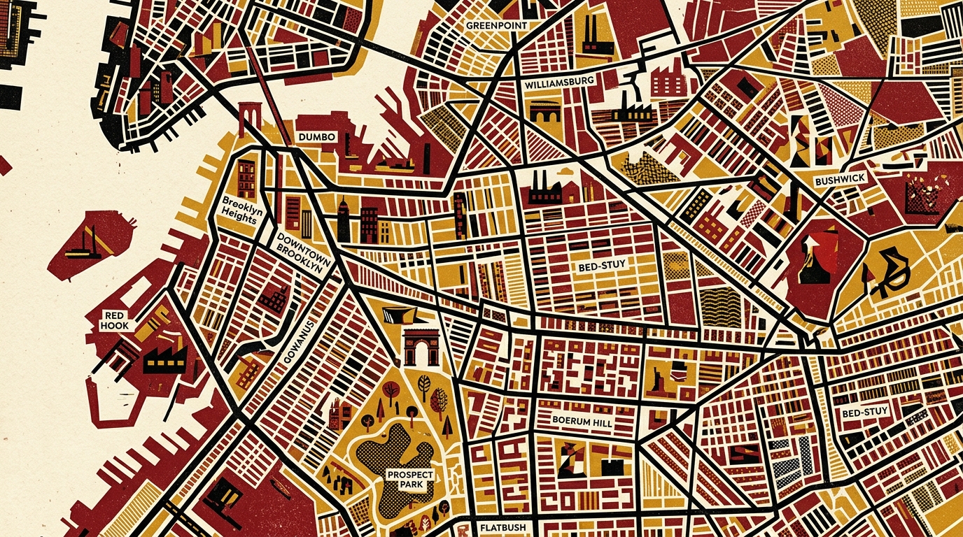 Map of Brooklyn
