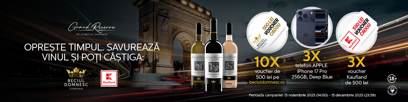 Câștigători Concurs Beciul Domnesc de la Kaufland – Câștigă... - Rezultate | Concursier