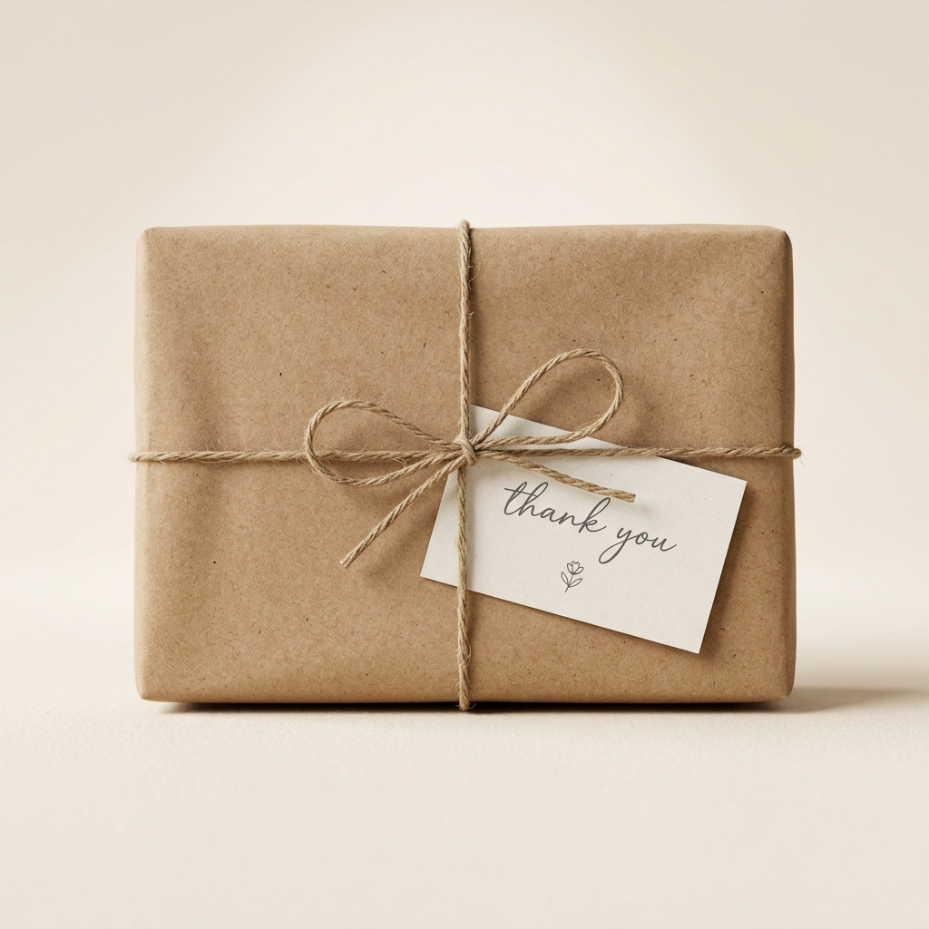 Kraft package illustration