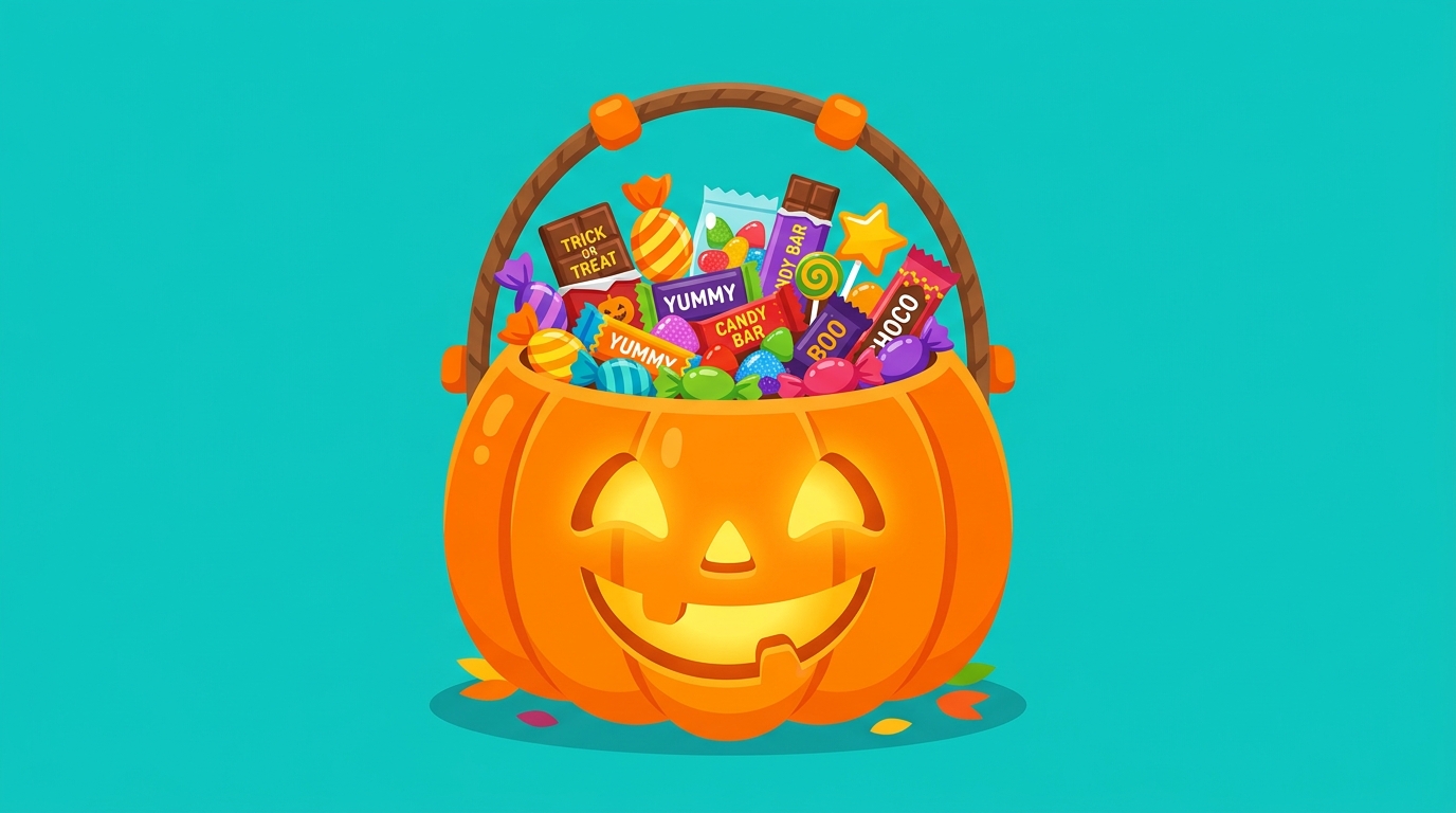Pumpkin Trick-or-Treat Basket