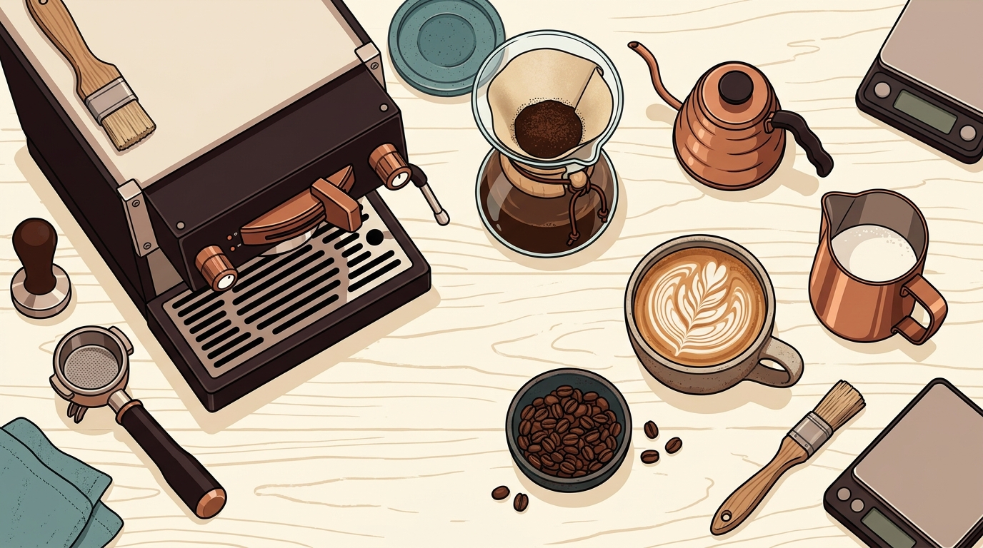 Barista station overview