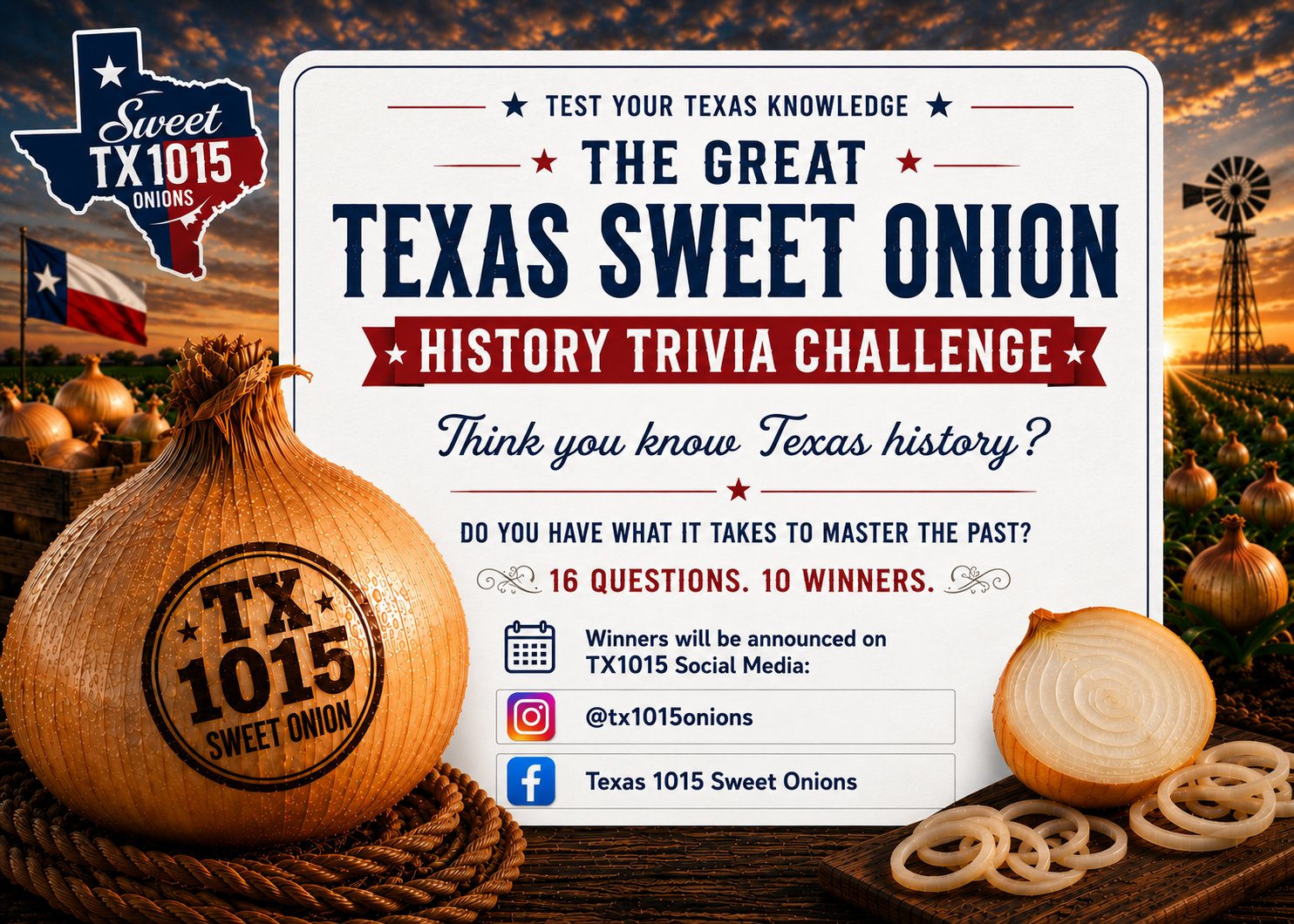The Great Texas Sweet Onion Challenge