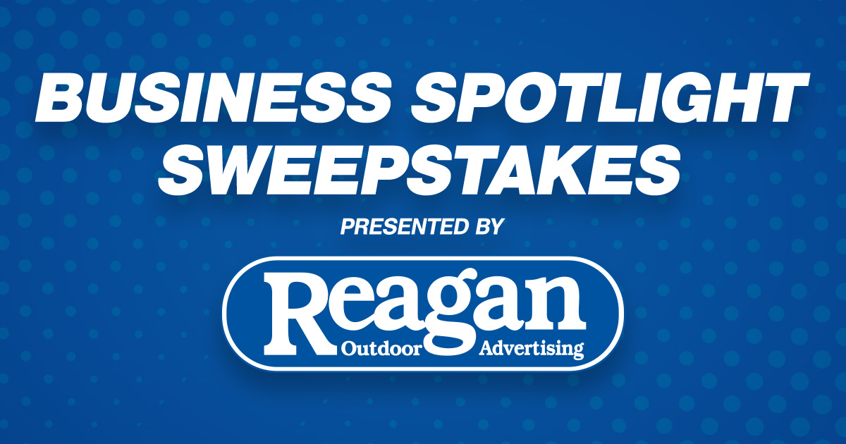 Business Spotlight Sweepstakes Presented By Reagan Outdoor Advertising